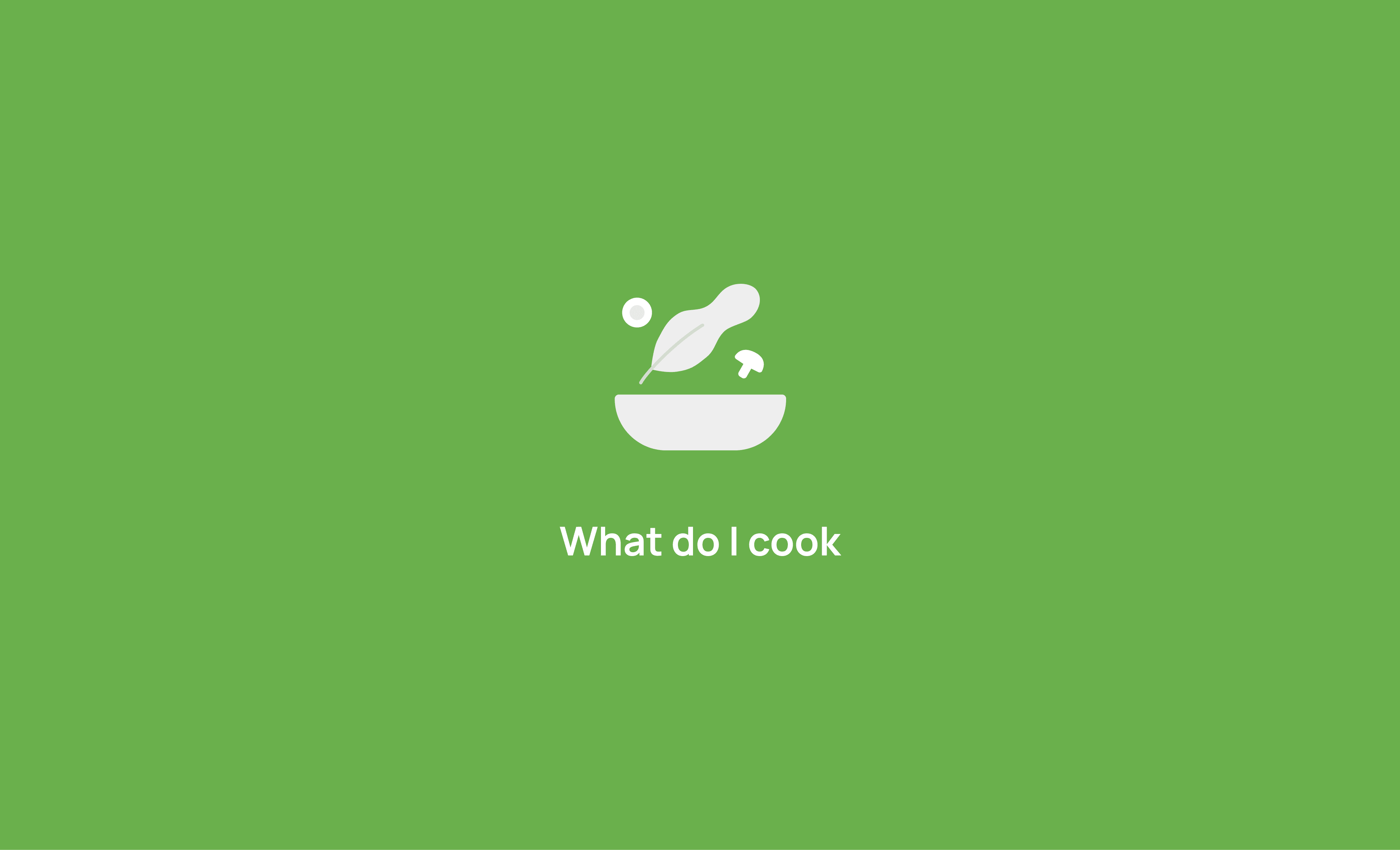 What Do I Cook